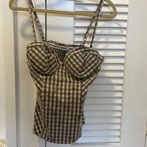 Guess Bustier Top Size M